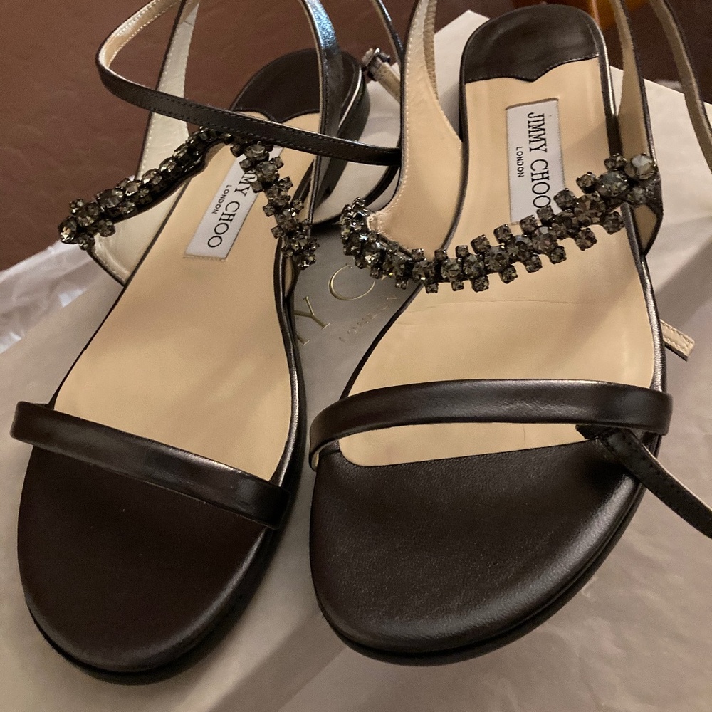 Jimmy Choo Abira Flat MNA 183 Size 8.5